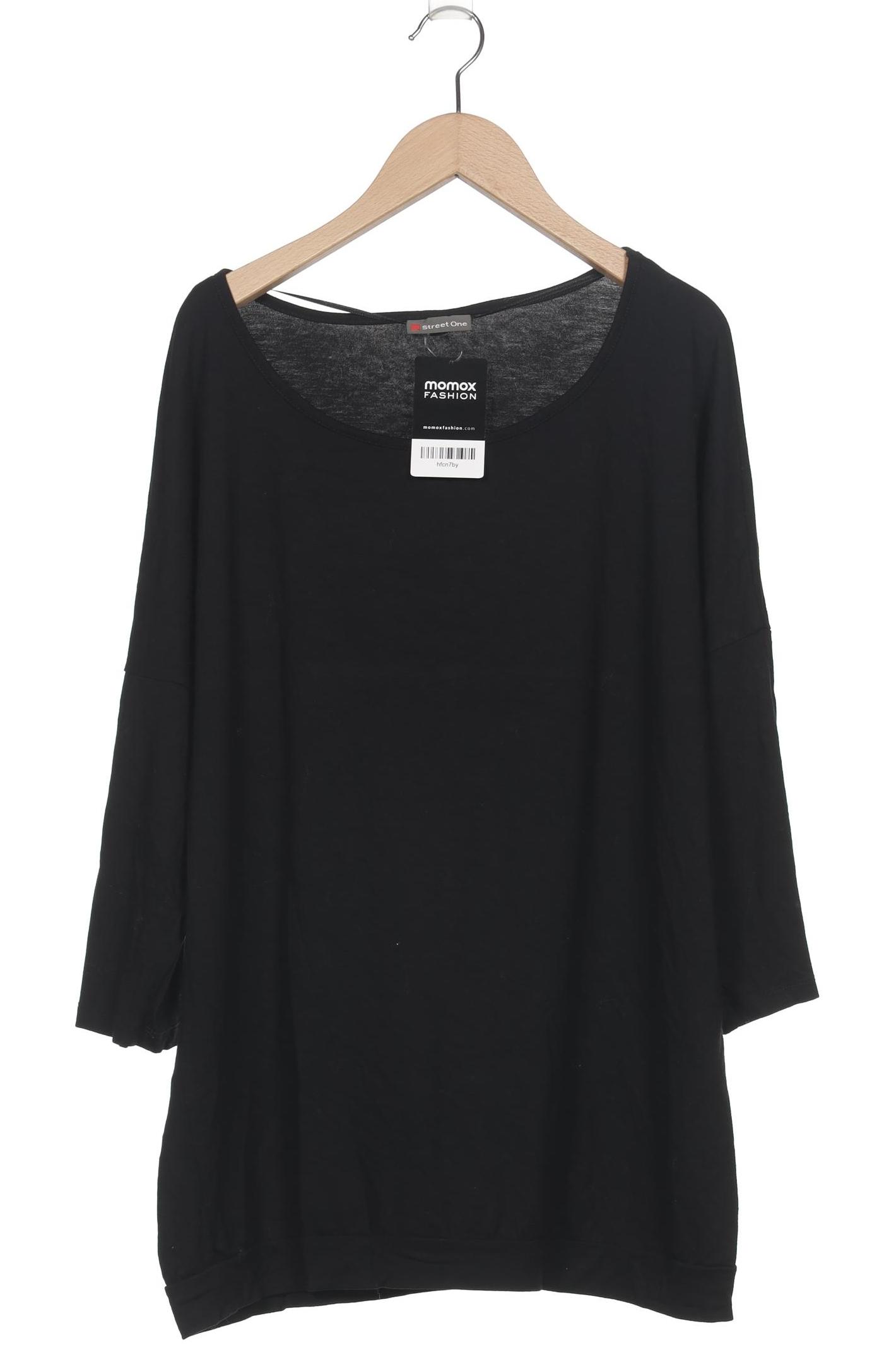 

Street One Damen T-Shirt, schwarz, Gr. 44