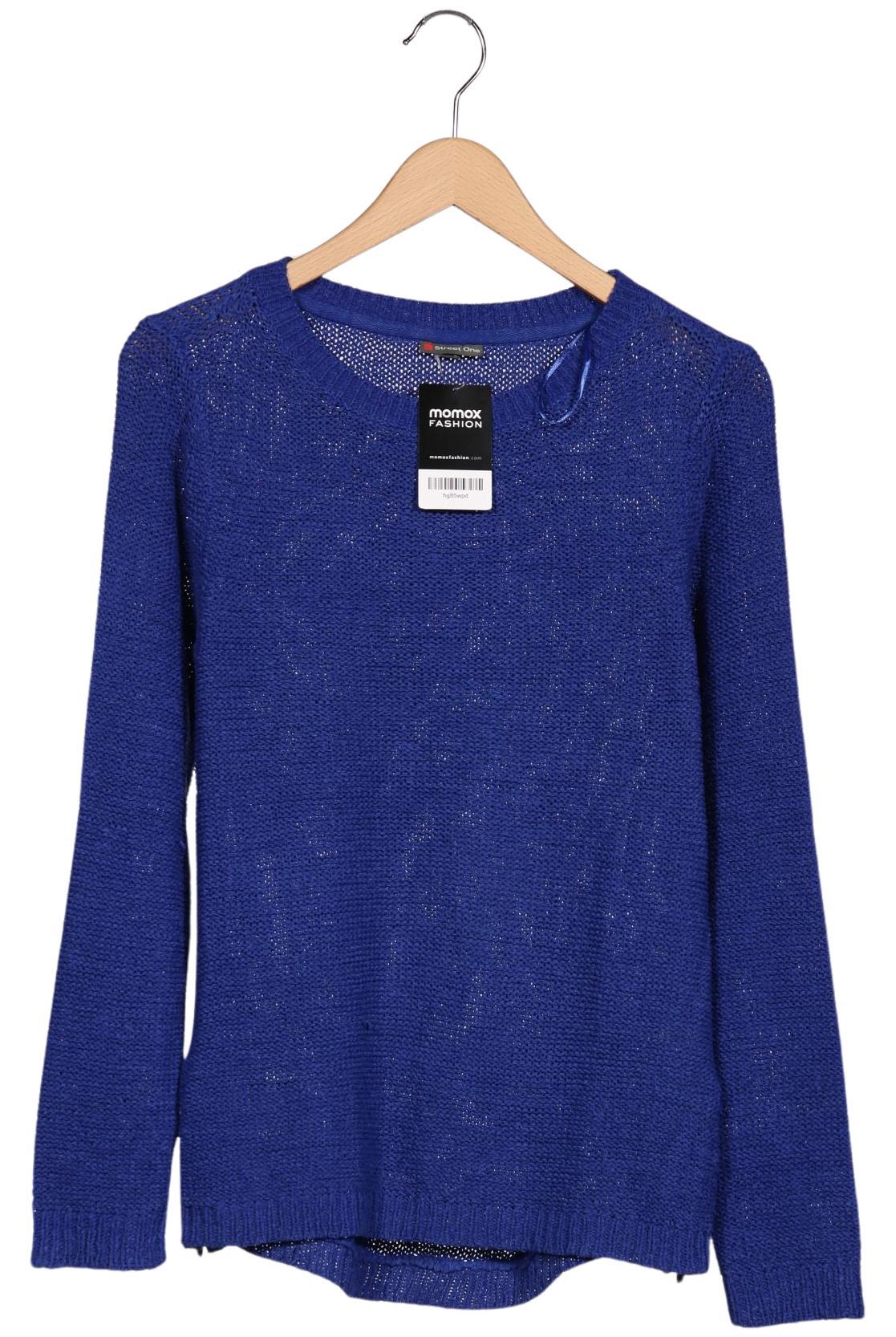 

Street One Damen Pullover, blau, Gr. 40