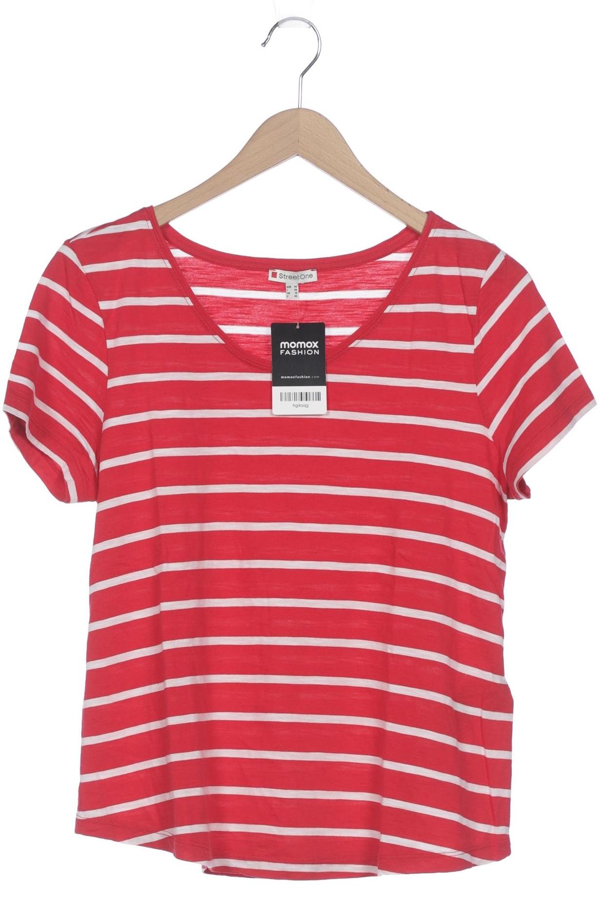 

Street One Damen T-Shirt, rot, Gr. 42