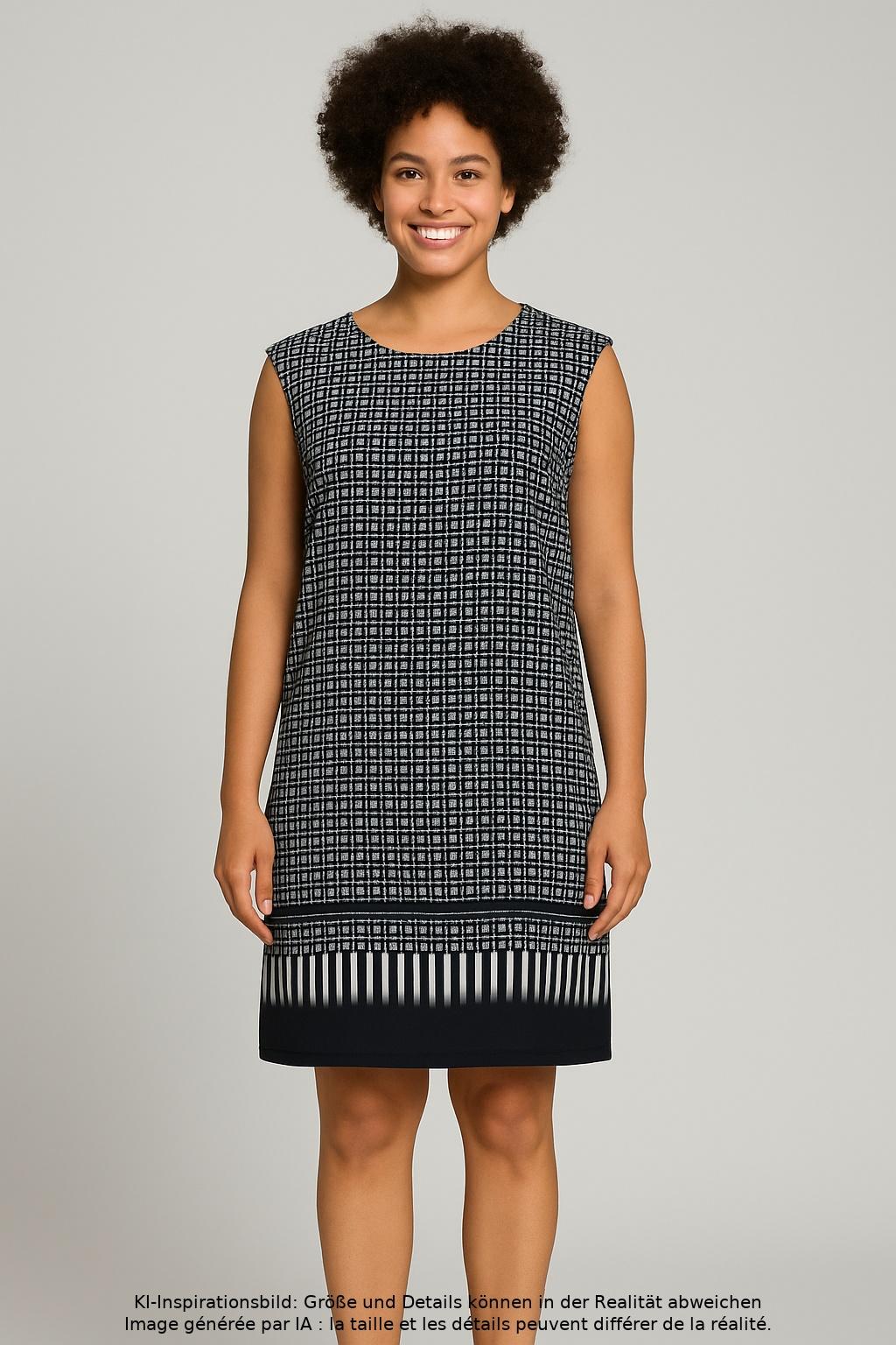 

Street One Damen Kleid, mehrfarbig, Gr. 40