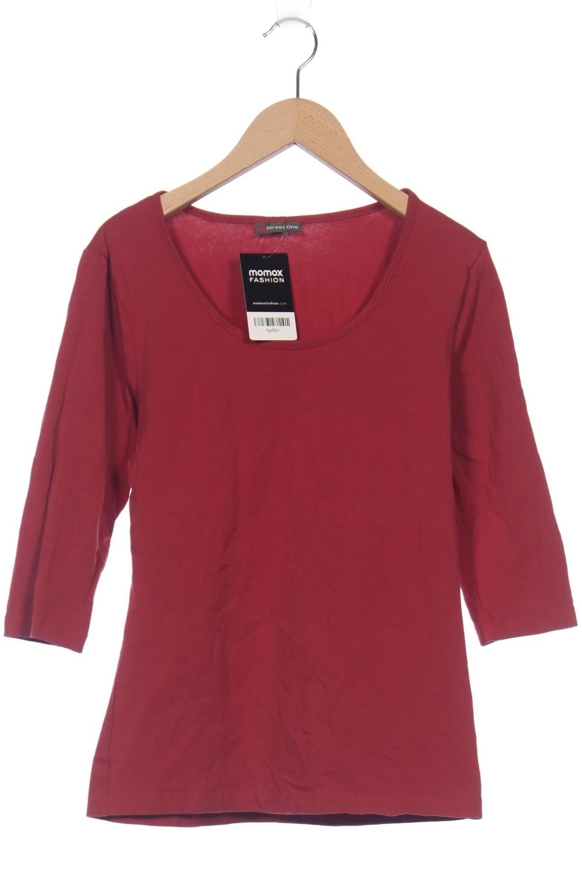 

Street One Damen Langarmshirt, rot, Gr. 38