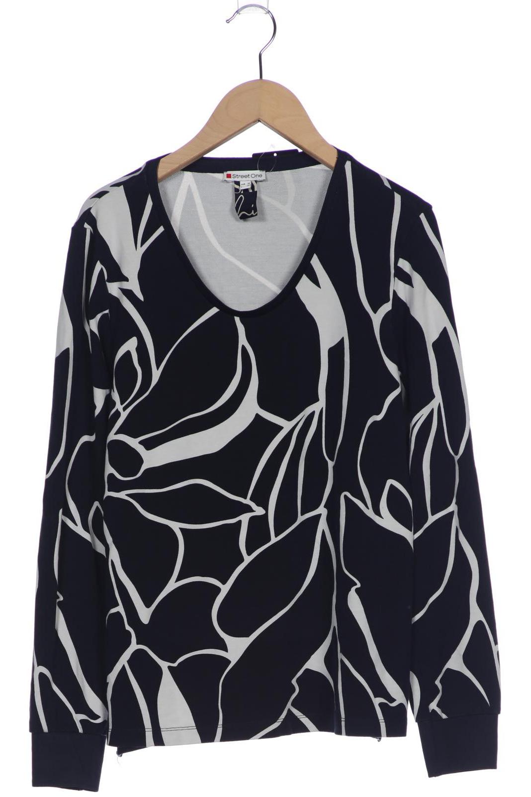 

Street One Damen Langarmshirt, marineblau, Gr. 38