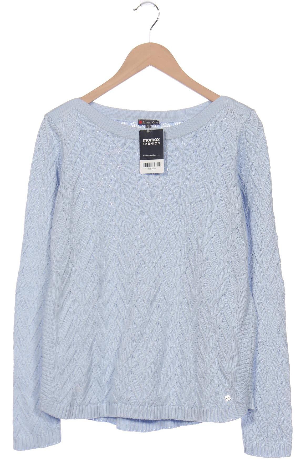

Street One Damen Pullover, hellblau, Gr. 38