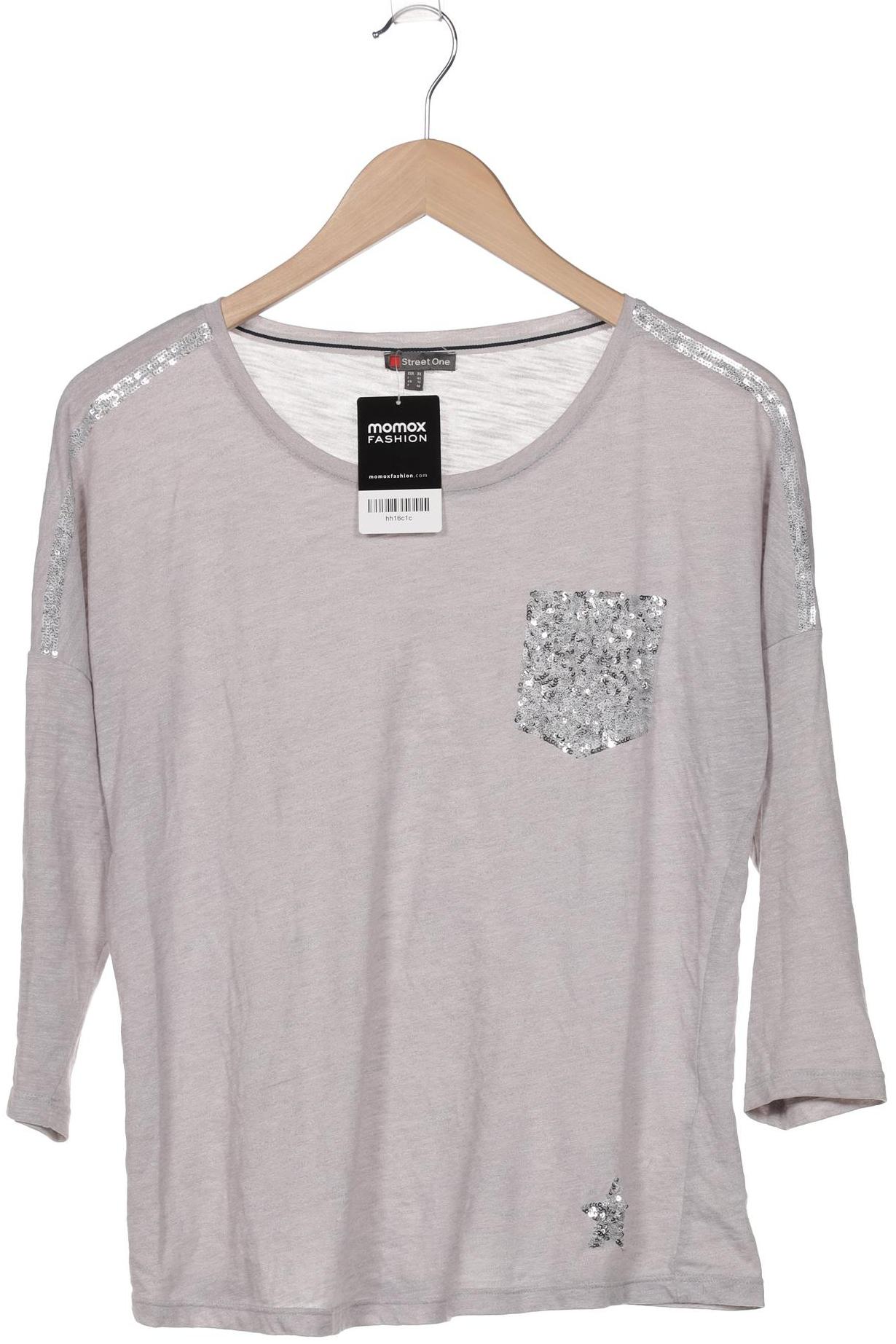 

Street One Damen T-Shirt, grau, Gr. 38