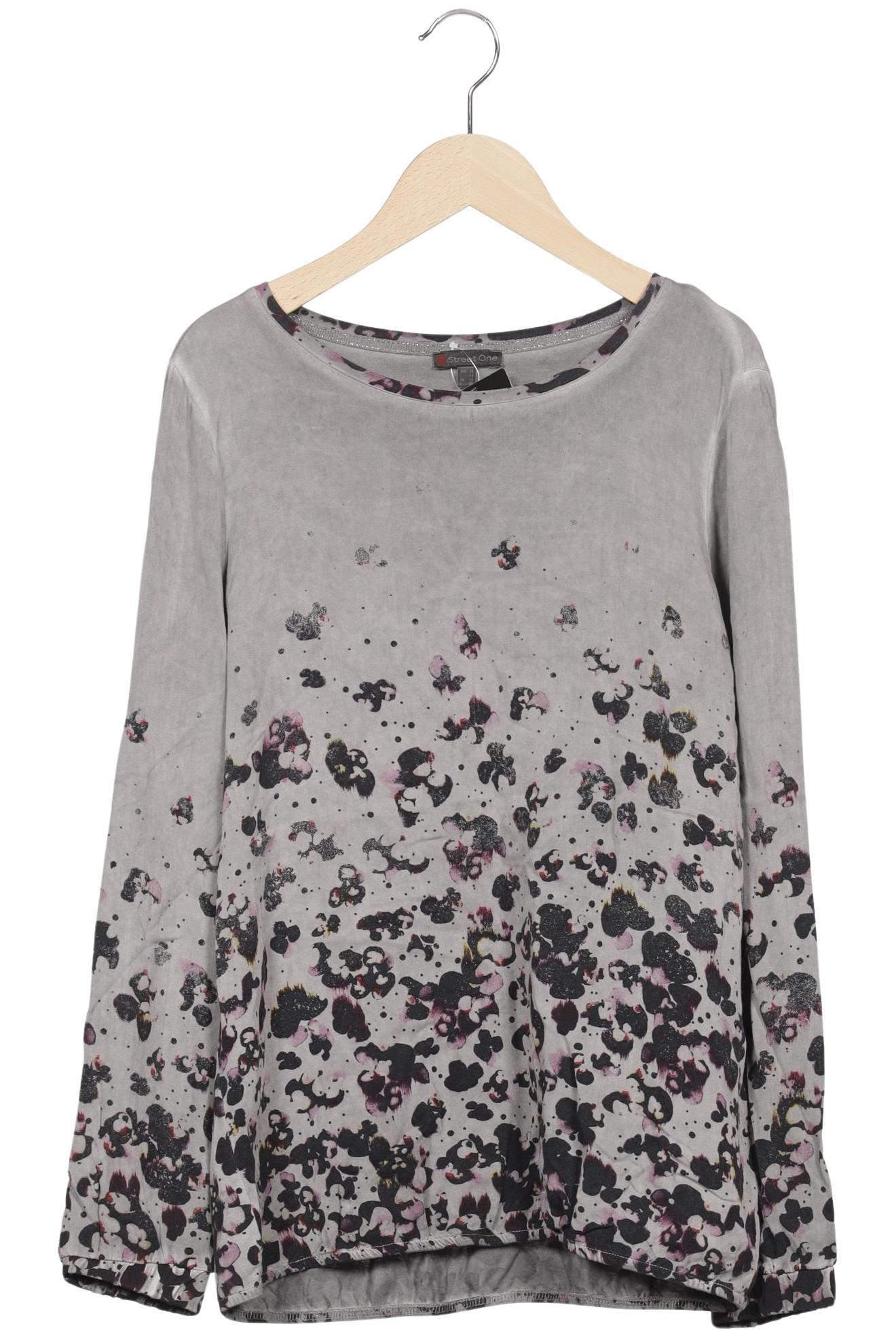 

Street One Damen Langarmshirt, grau, Gr. 36