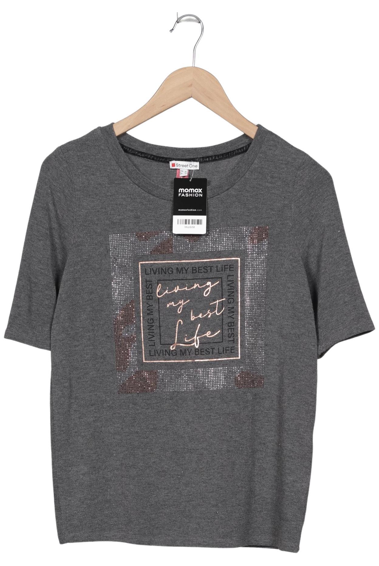 

Street One Damen Pullover, grau, Gr. 36