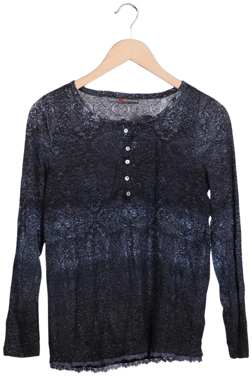 

Street One Damen Langarmshirt, marineblau, Gr. 36