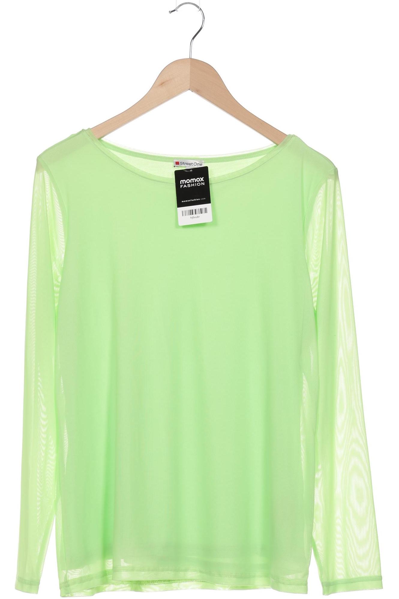 

Street One Damen Langarmshirt, hellgrün, Gr. 42