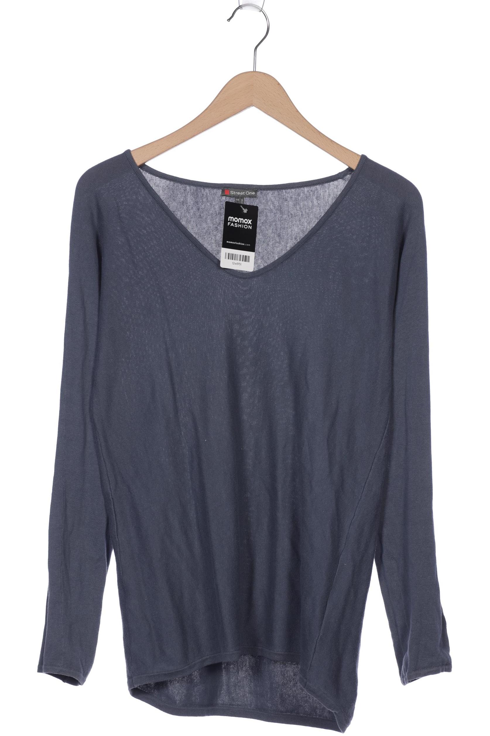 

Street One Damen Pullover, blau, Gr. 38