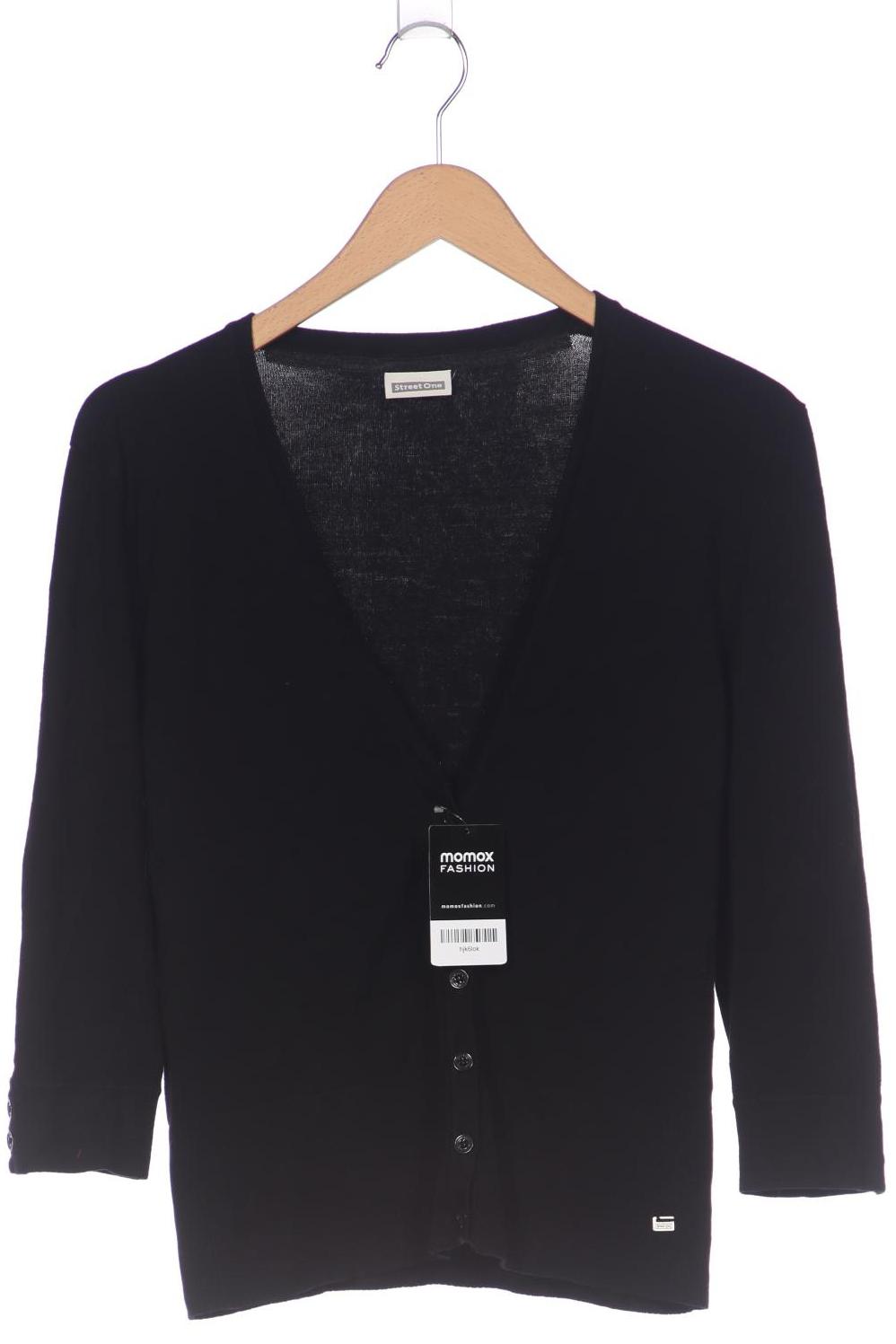 

Street One Damen Strickjacke, schwarz, Gr. 42