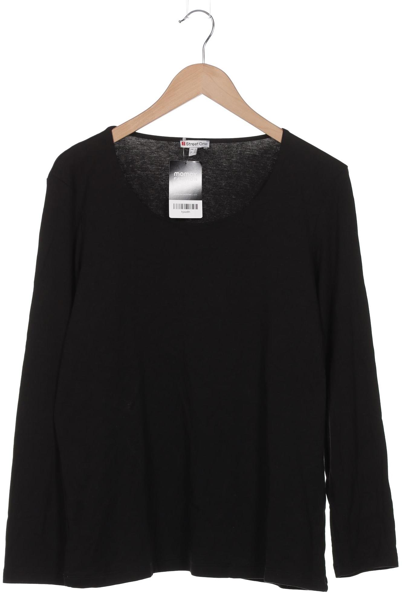 

Street One Damen Langarmshirt, schwarz, Gr. 46