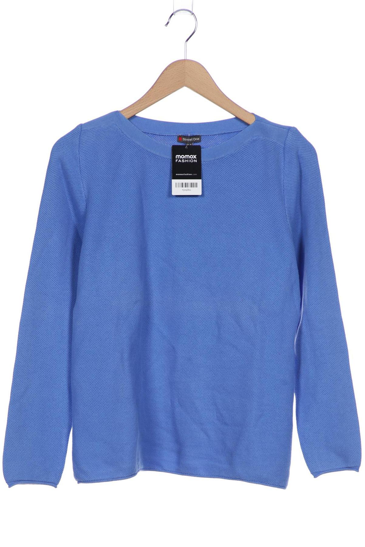 

Street One Damen Pullover, blau, Gr. 38