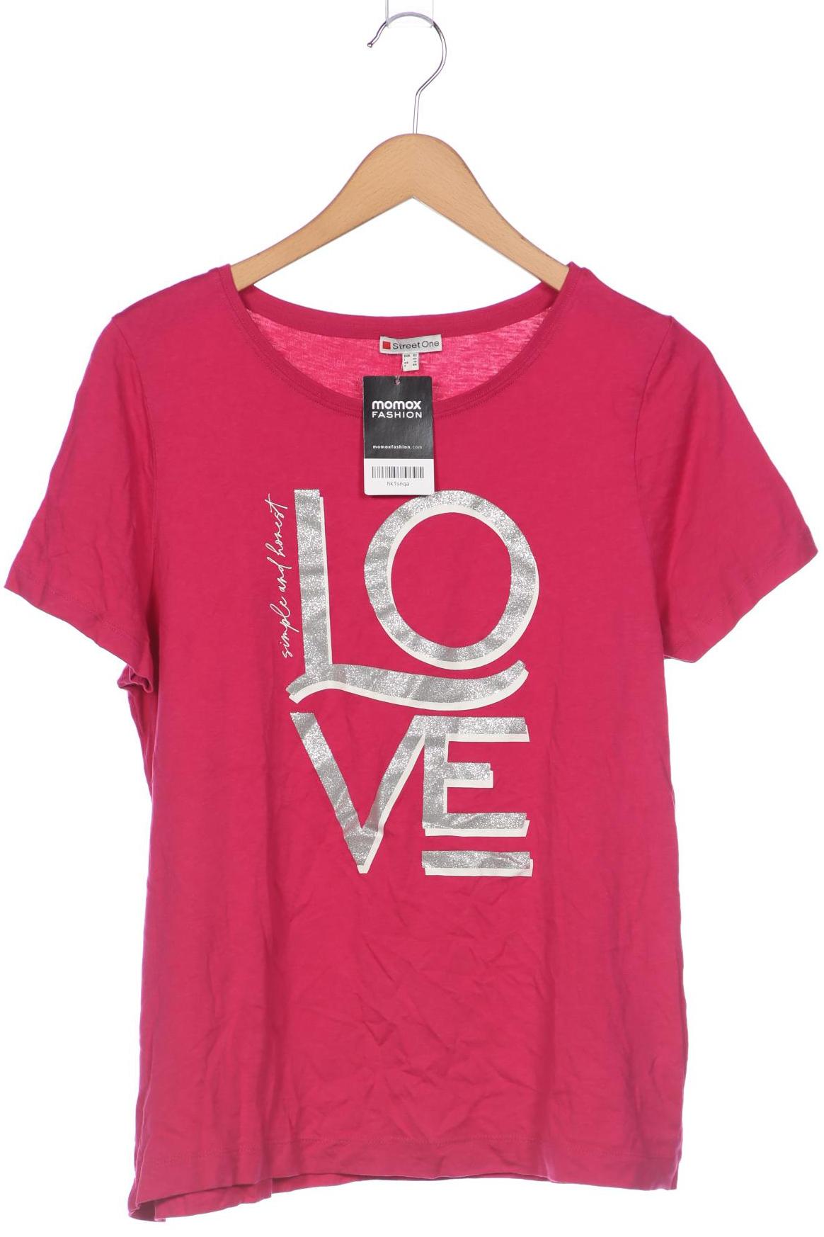 

Street One Damen T-Shirt, pink, Gr. 42