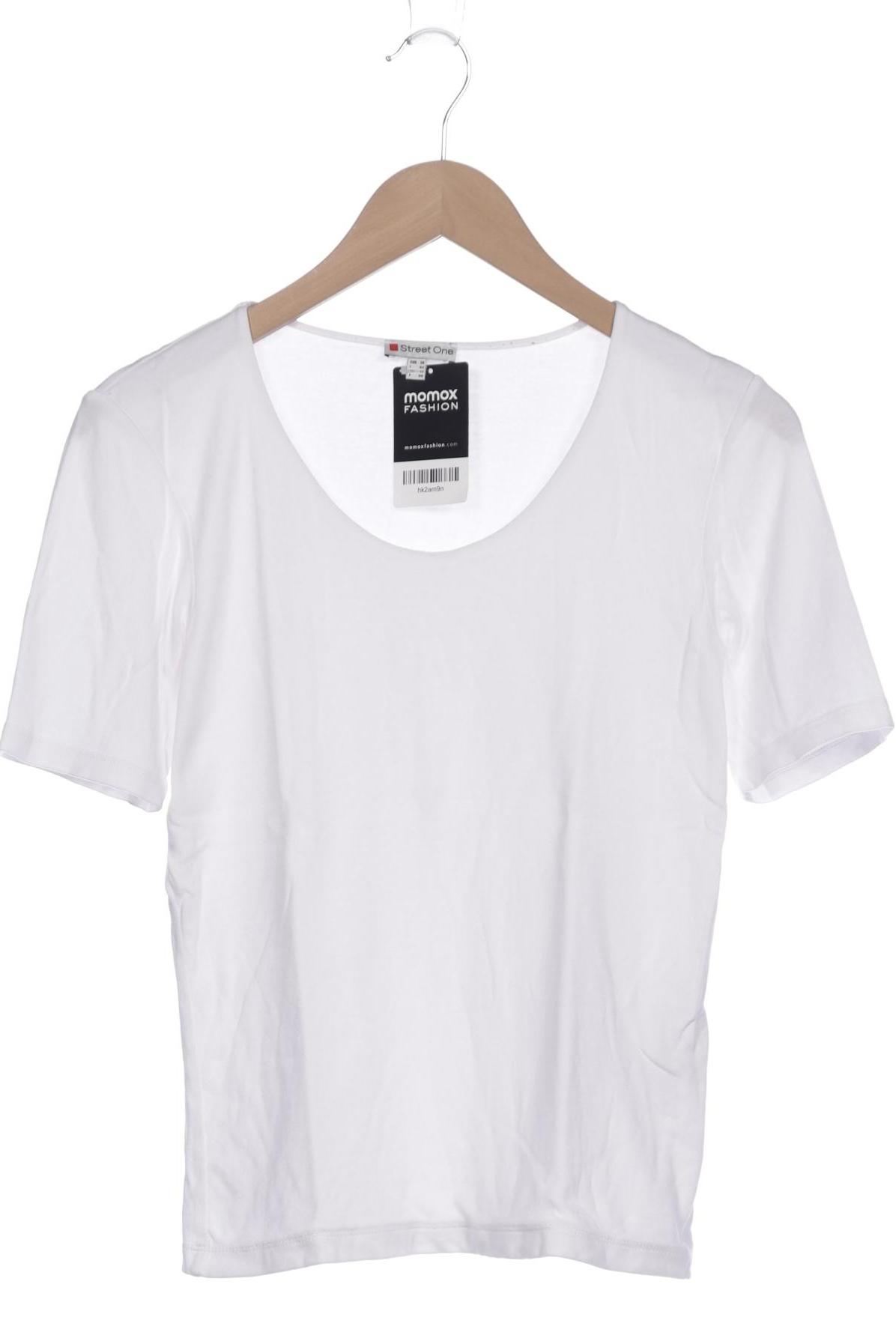 

Street One Damen T-Shirt, weiß, Gr. 38