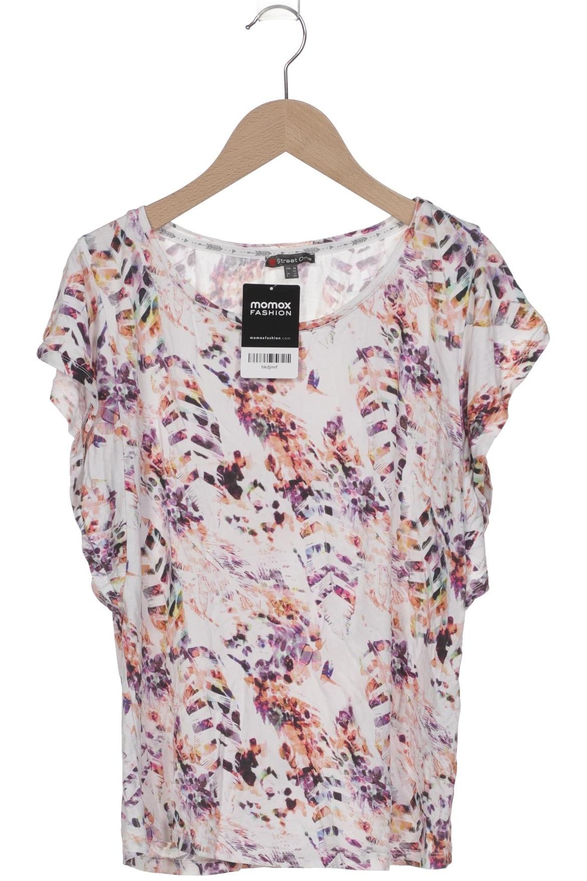 

Street One Damen T-Shirt, weiß, Gr. 38