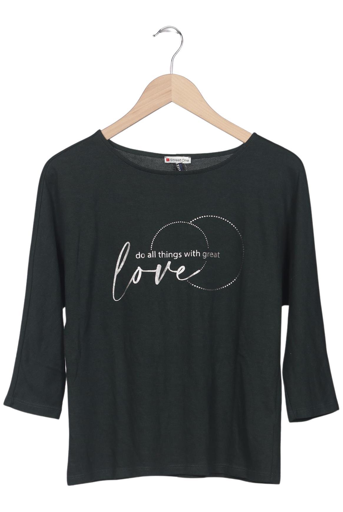 

Street One Damen Langarmshirt, grün, Gr. 36