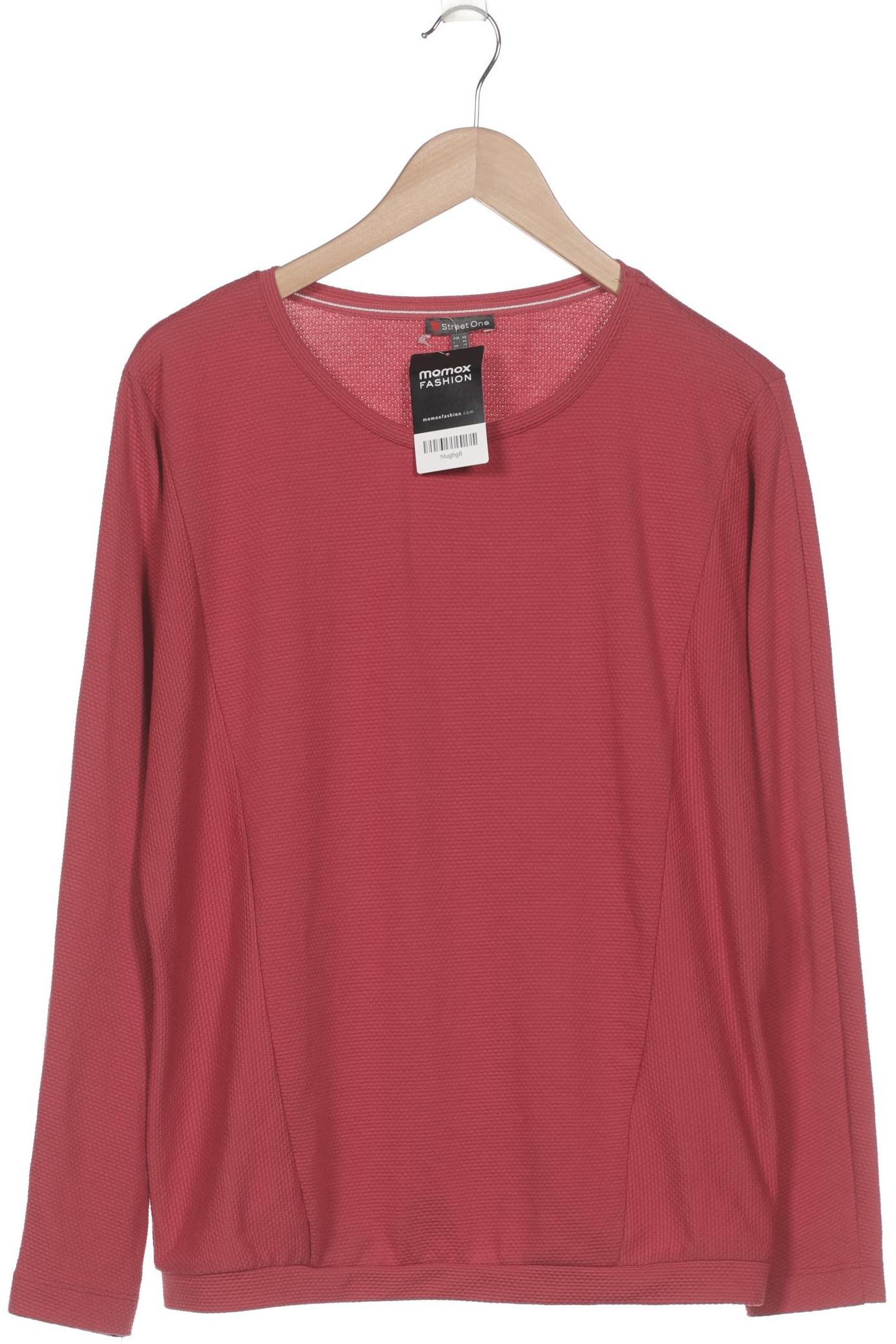 

Street One Damen Langarmshirt, pink, Gr. 40