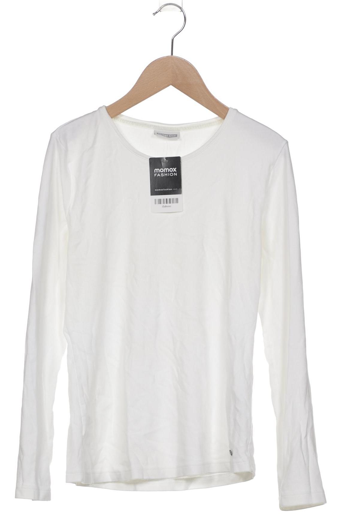 

Street One Damen Langarmshirt, weiß, Gr. 42