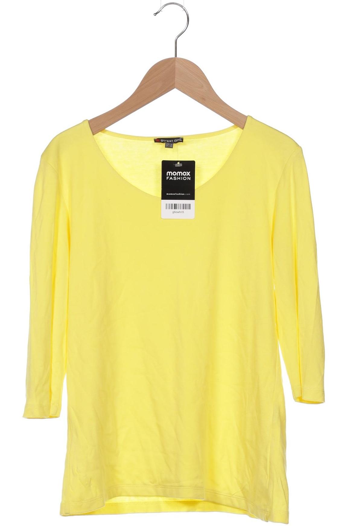

Street One Damen Langarmshirt, gelb, Gr. 38