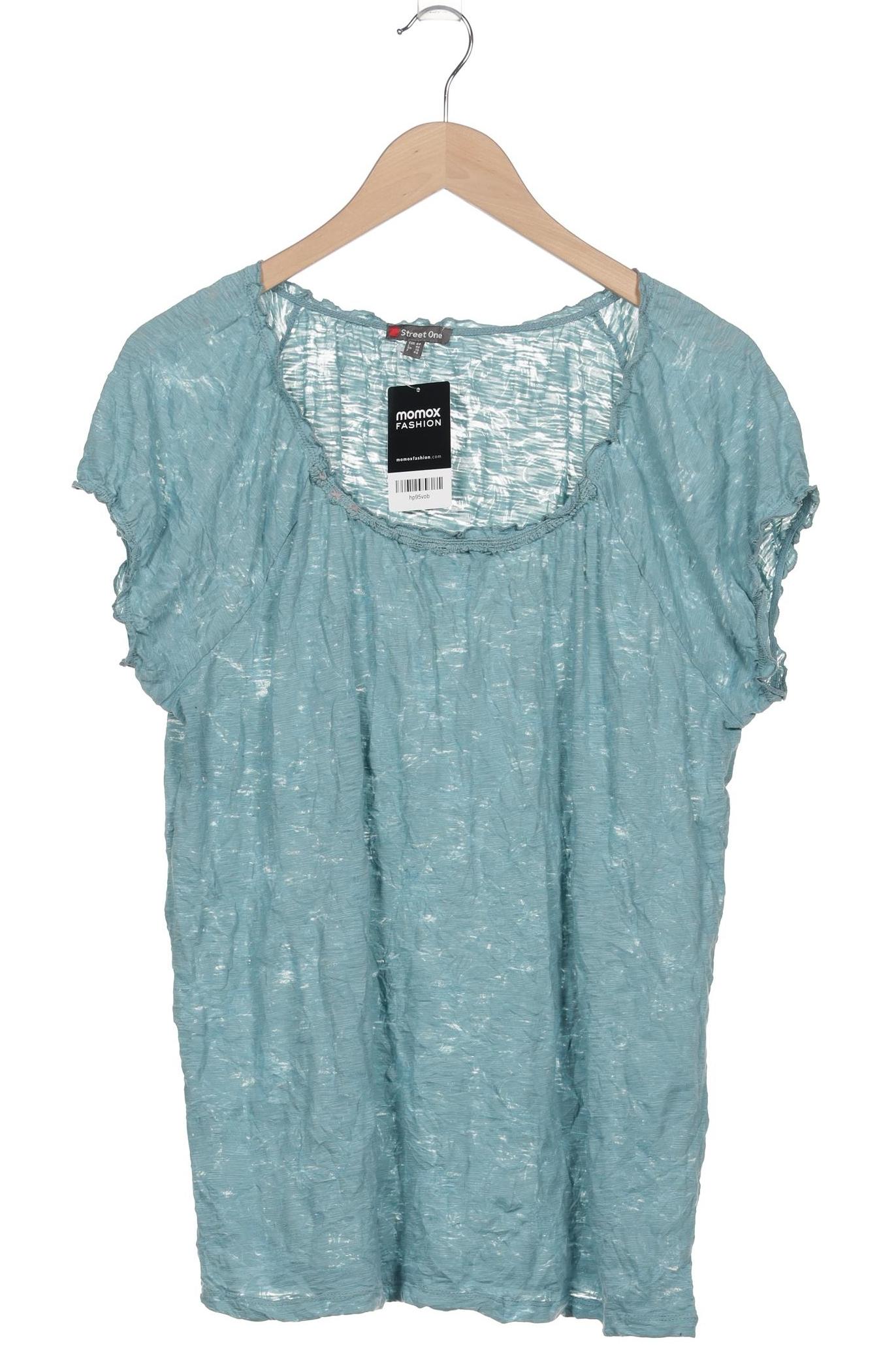 

Street One Damen T-Shirt, türkis, Gr. 44