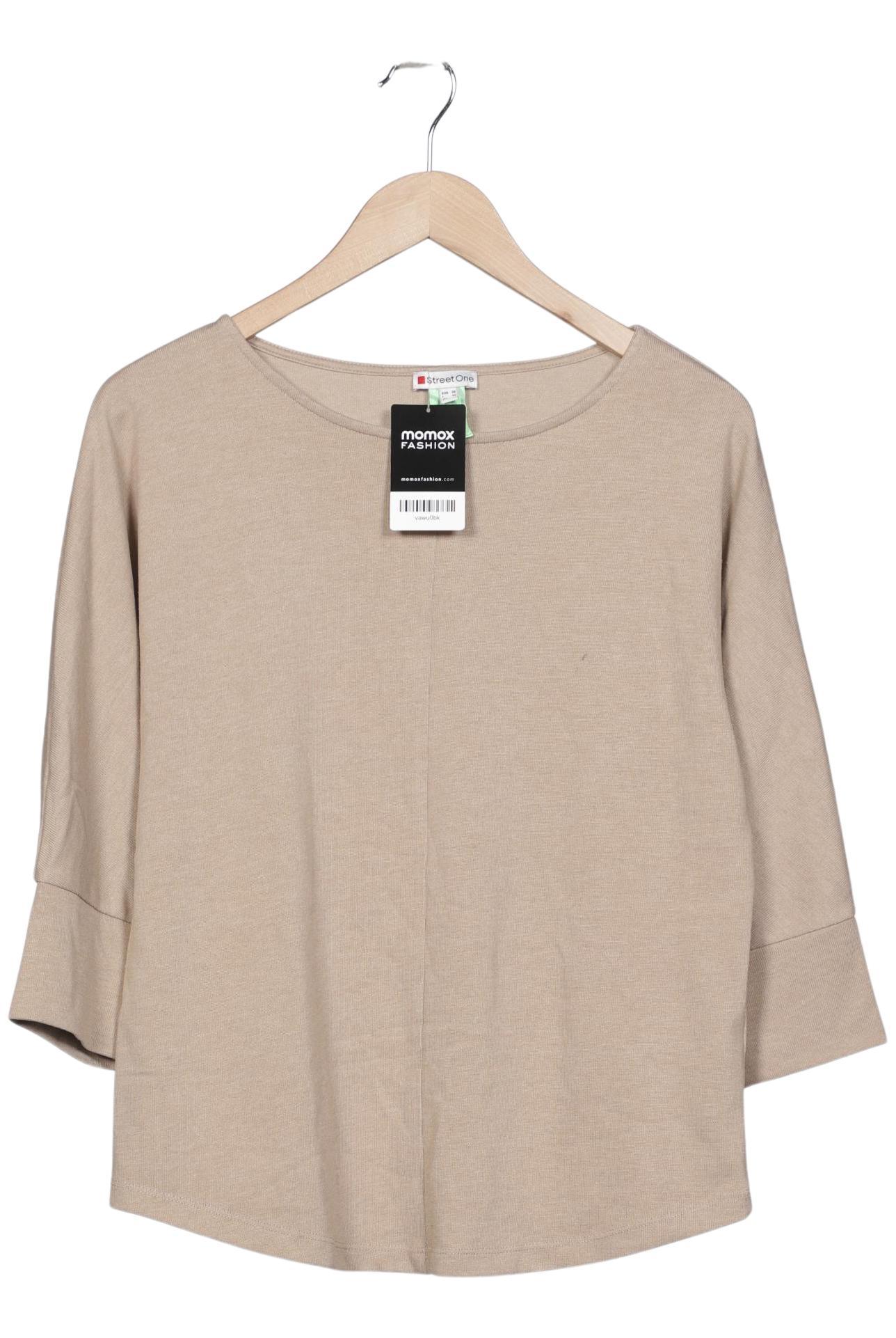 

Street One Damen Langarmshirt, beige, Gr. 38