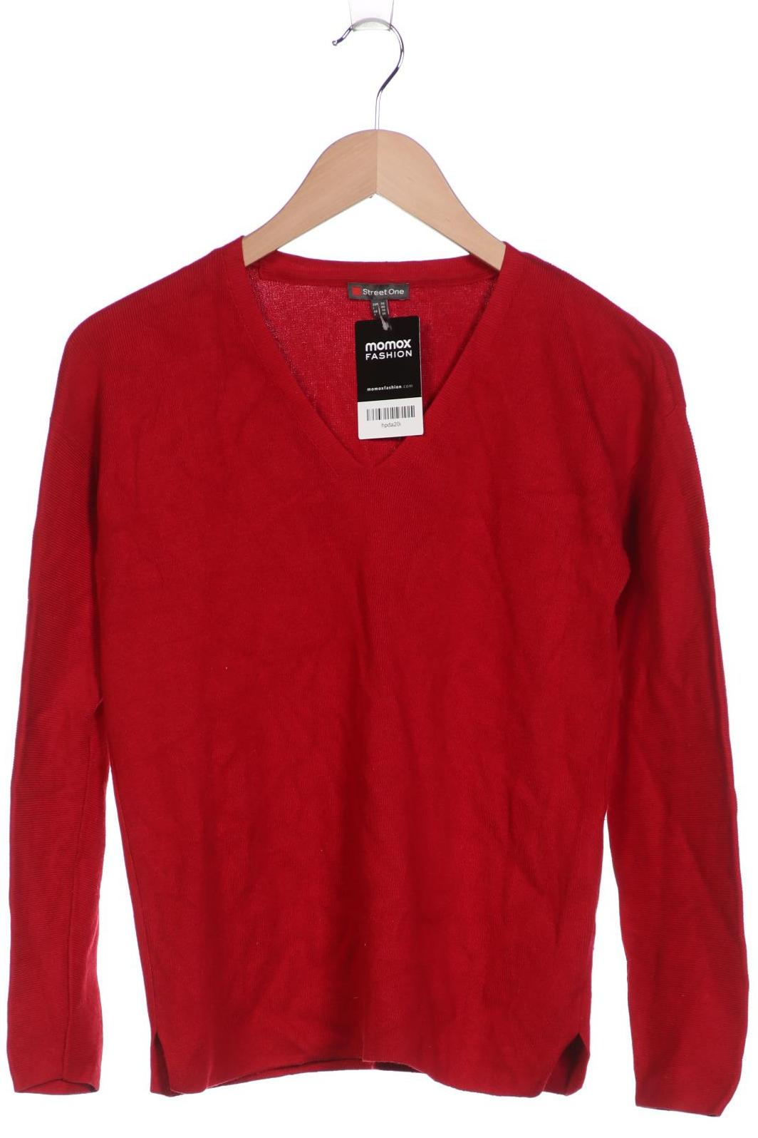 

Street One Damen Pullover, rot, Gr. 36