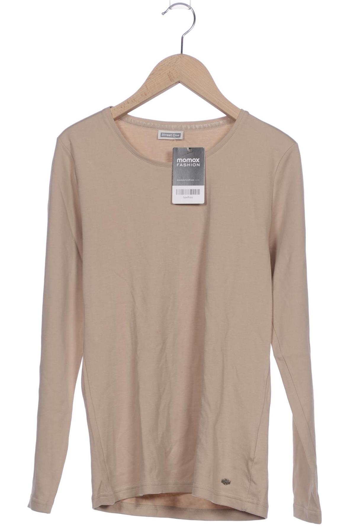 

Street One Damen Langarmshirt, beige, Gr. 40