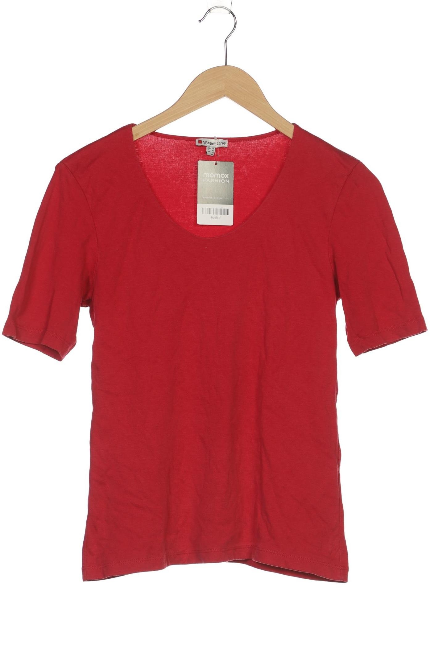 

Street One Damen T-Shirt, rot, Gr. 38