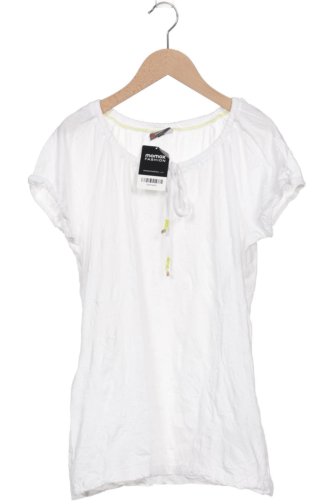 

Street One Damen T-Shirt, weiß, Gr. 40
