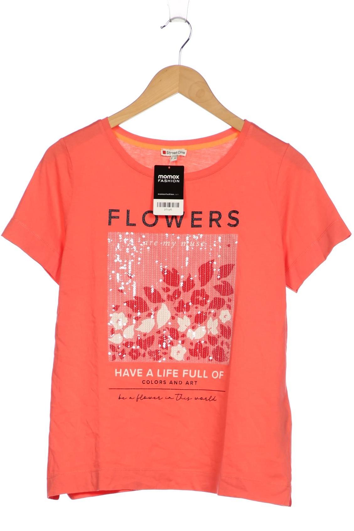 

Street One Damen T-Shirt, pink, Gr. 38