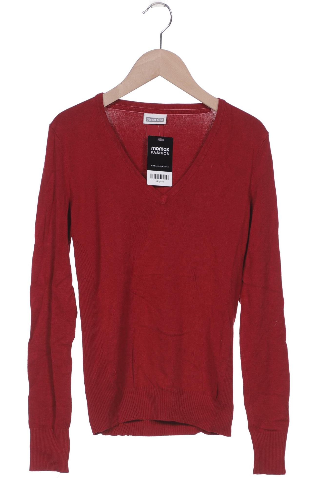 

Street One Damen Pullover, bordeaux, Gr. 38
