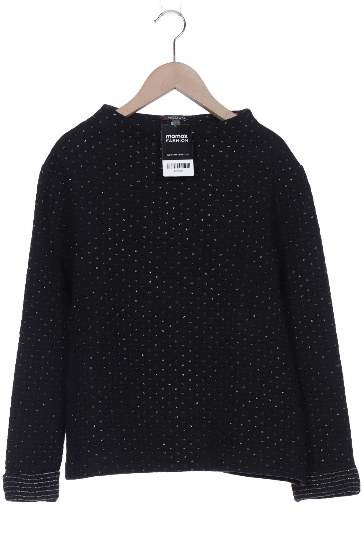 

Street One Damen Sweatshirt, schwarz, Gr. 40