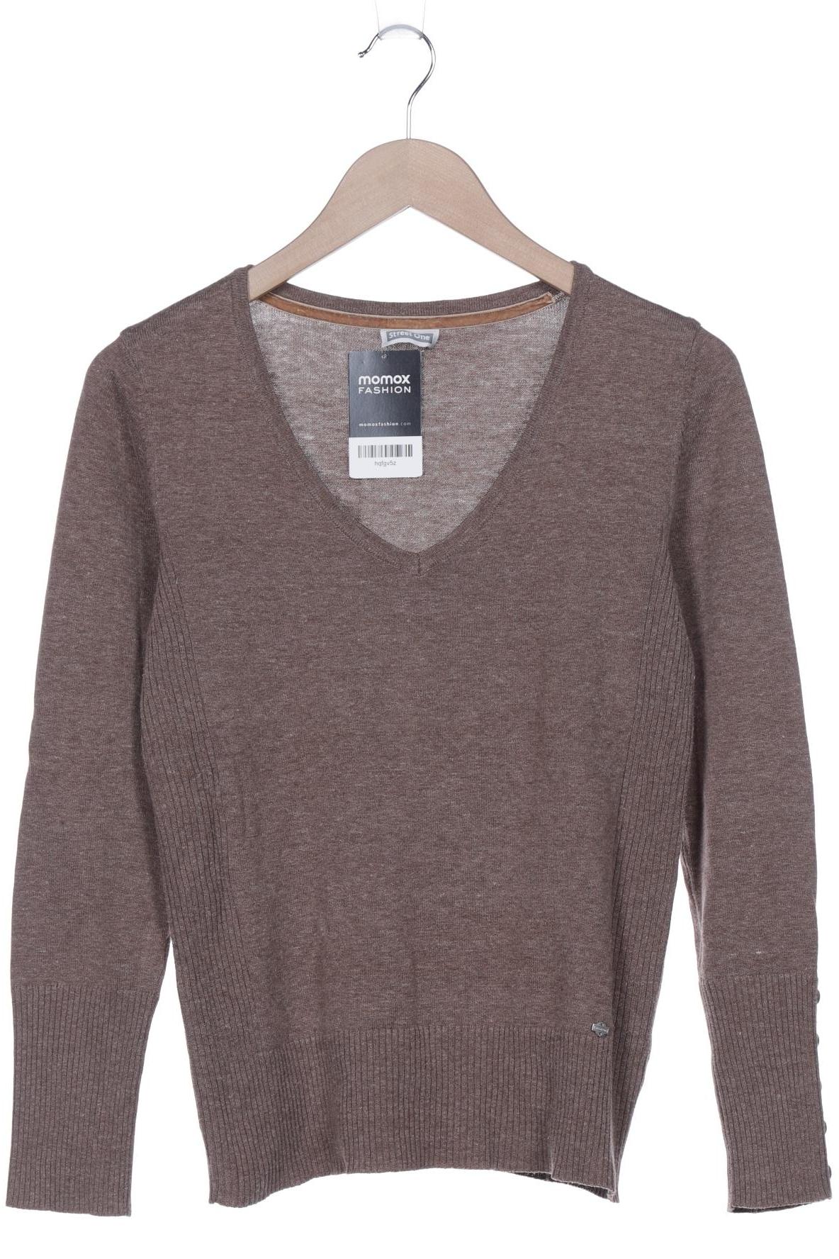 

Street One Damen Langarmshirt, braun, Gr. 40