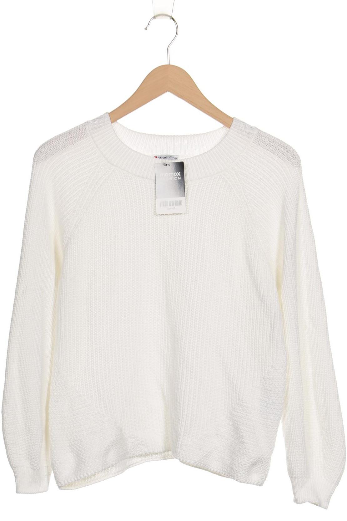 

Street One Damen Pullover, weiß, Gr. 34