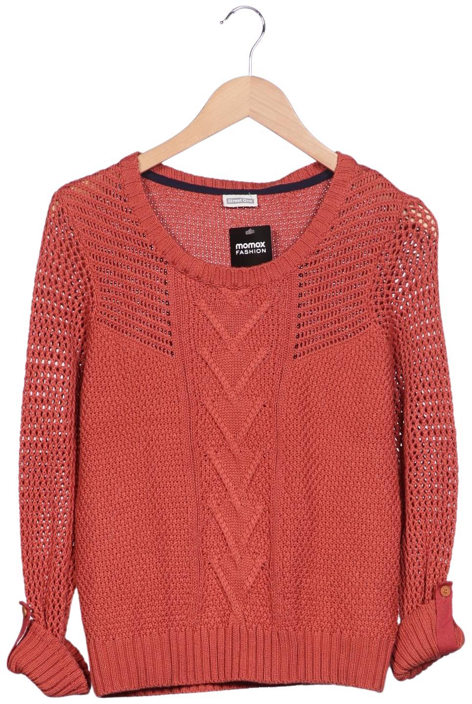 

Street One Damen Pullover, orange, Gr. 38