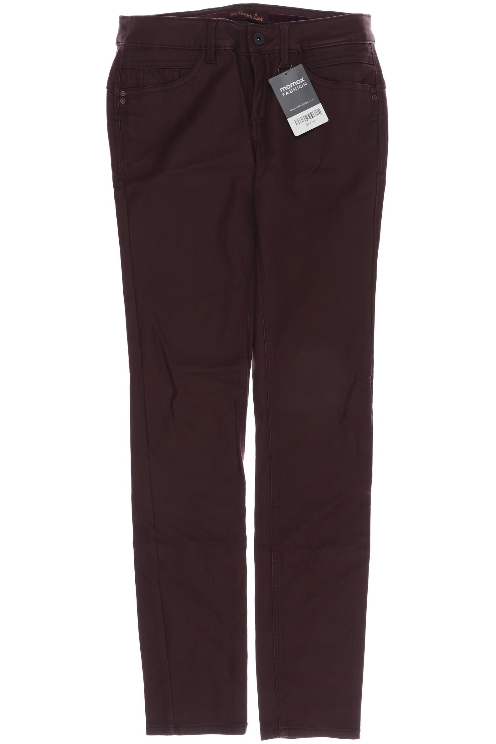 

Street One Damen Jeans, bordeaux, Gr. 36