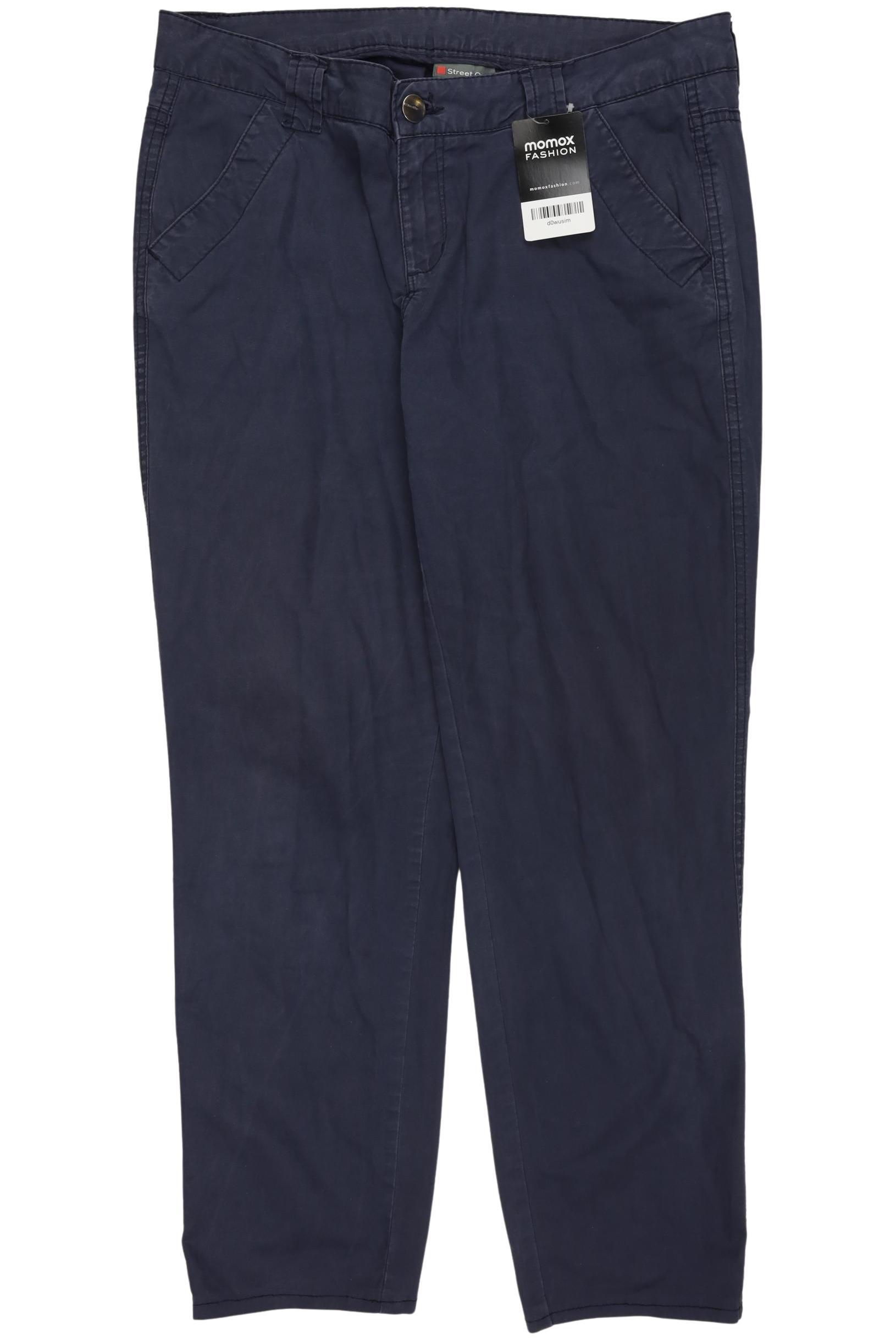 

Street One Damen Stoffhose, marineblau, Gr. 38