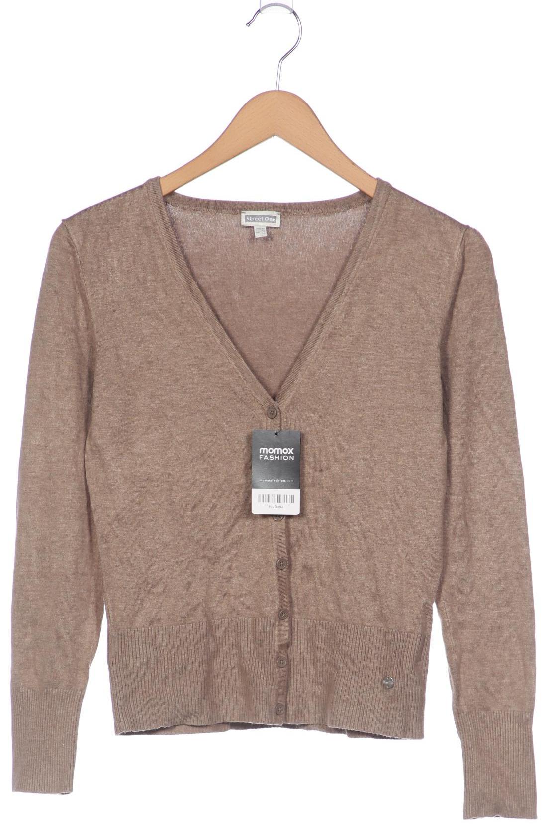 

Street One Damen Strickjacke, braun, Gr. 40