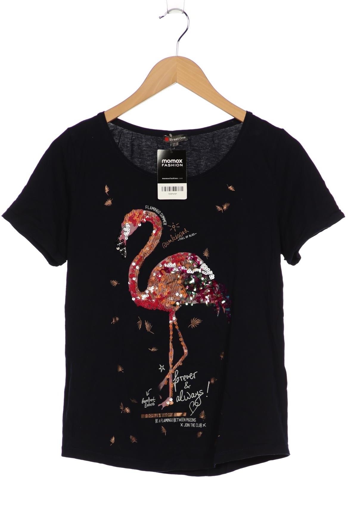 

Street One Damen T-Shirt, marineblau, Gr. 38