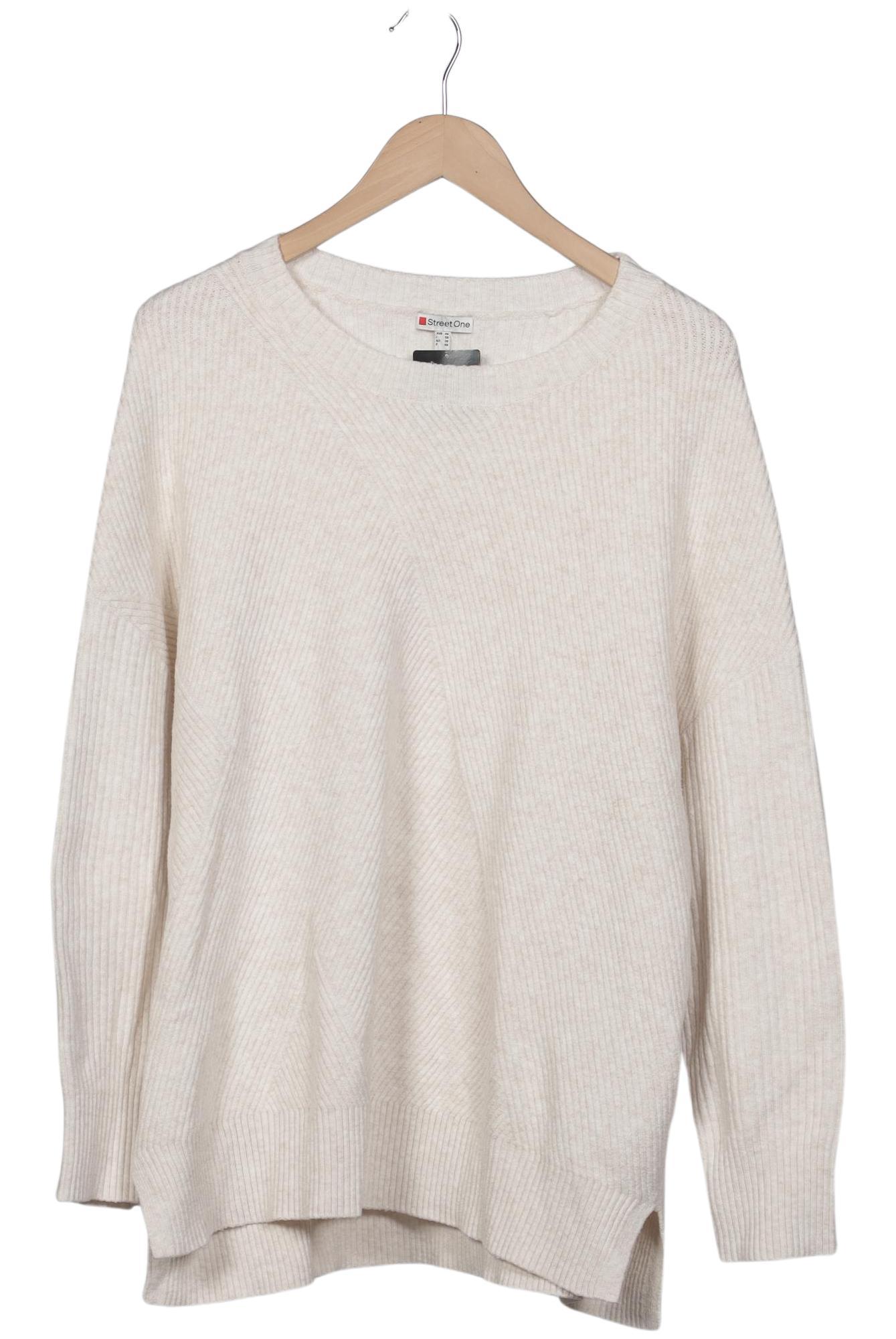 

Street One Damen Pullover, cremeweiß, Gr. 46