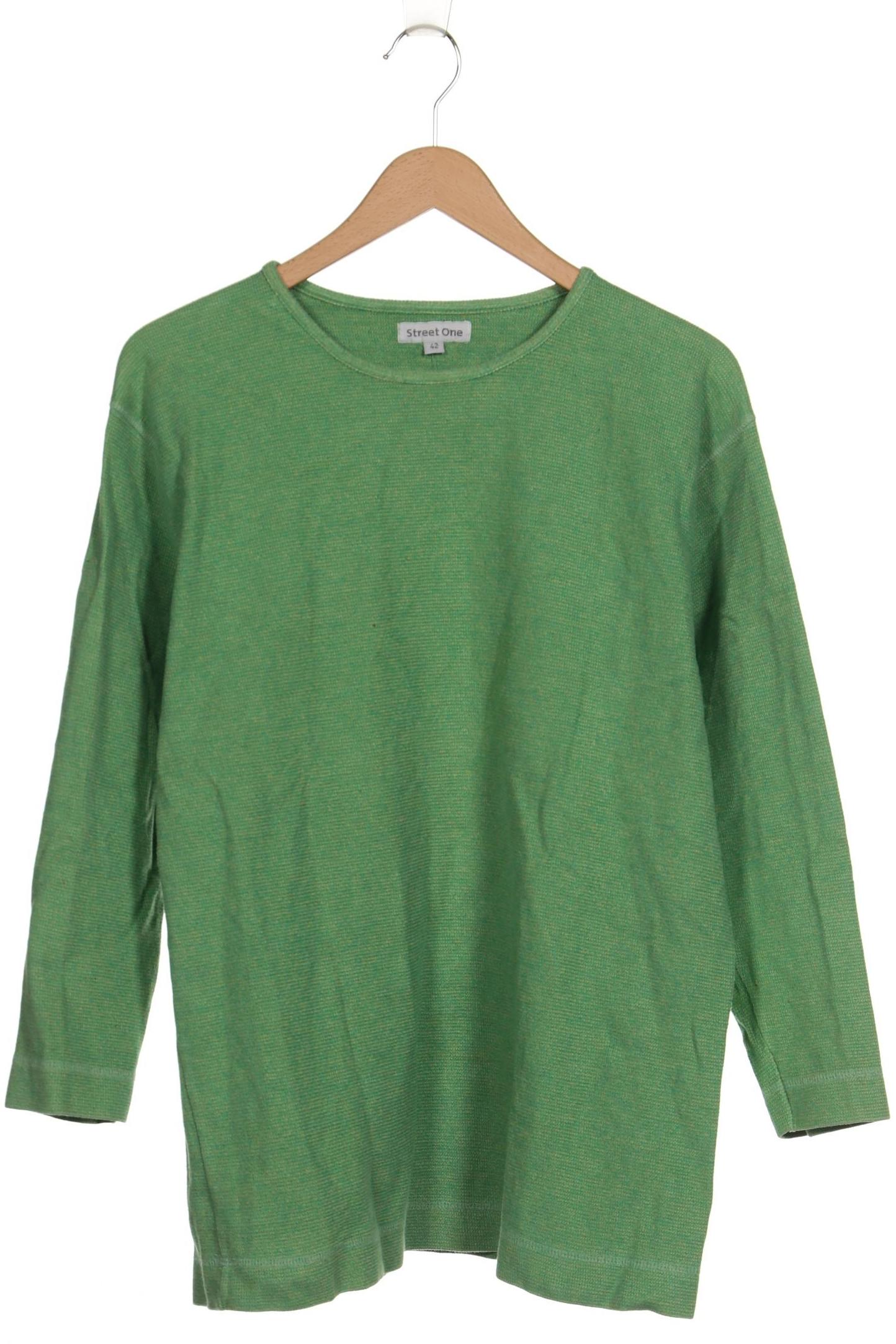 

Street One Damen Pullover, grün, Gr. 42