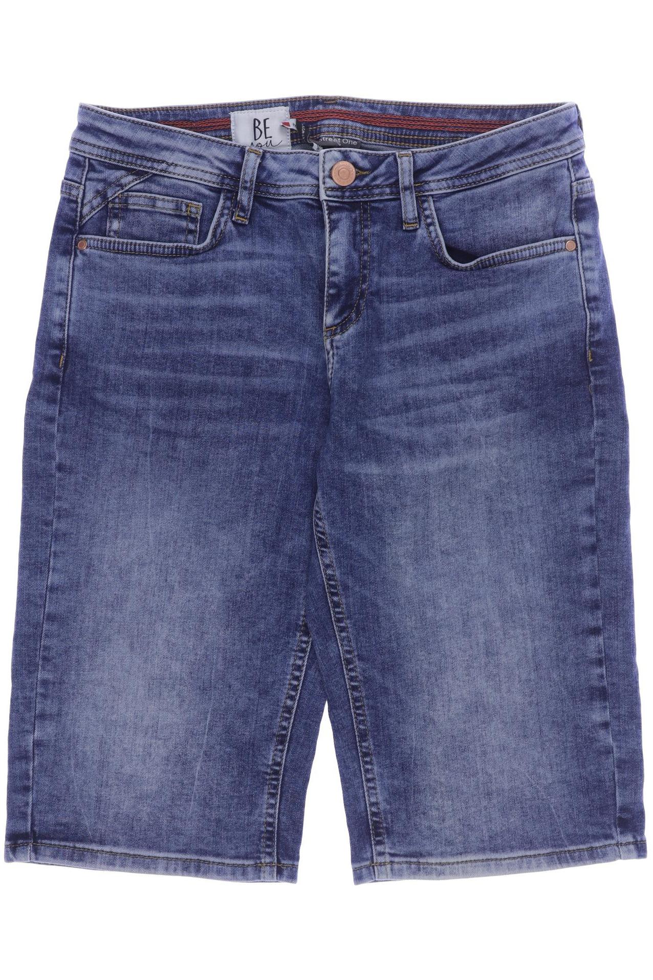 

Street One Damen Shorts, blau, Gr. 28