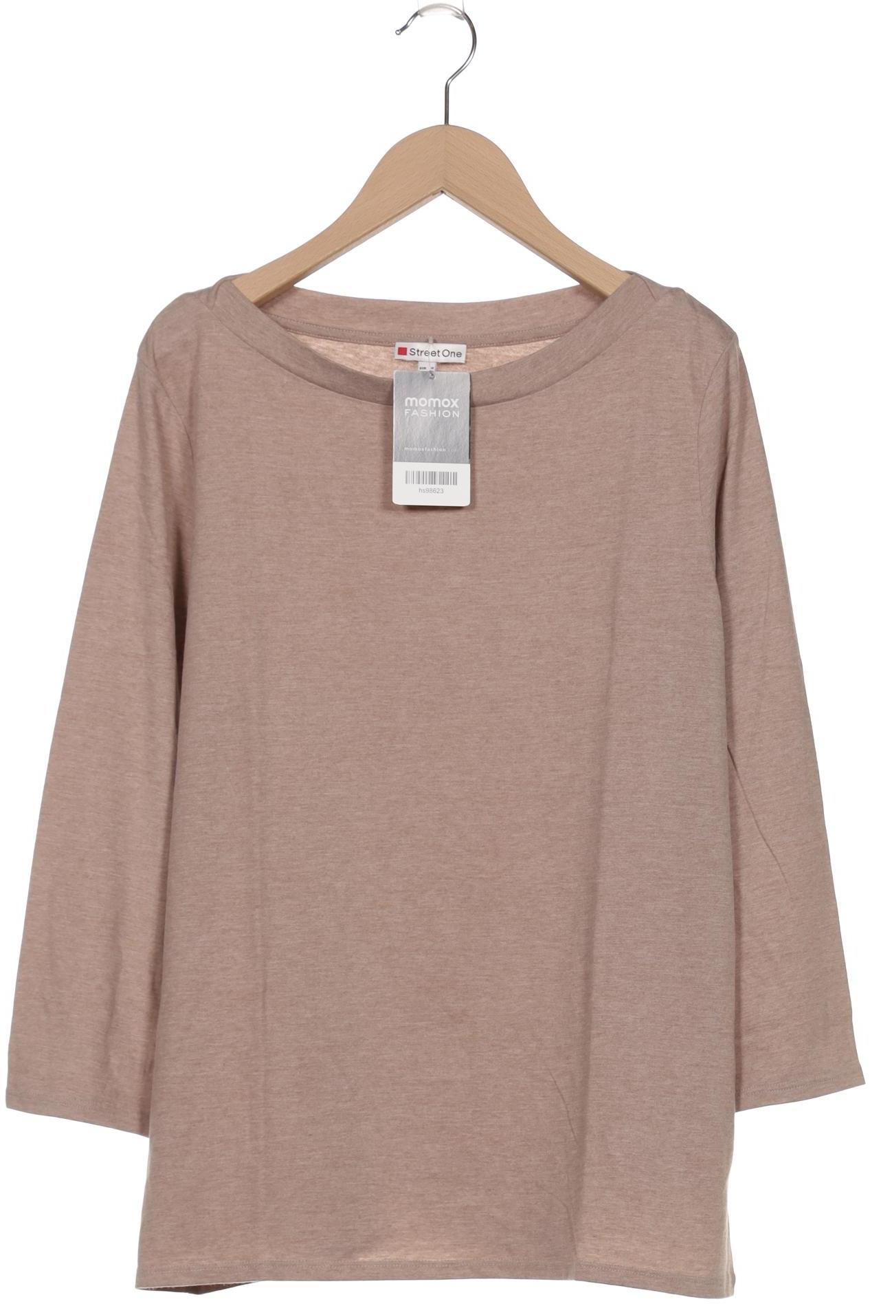 

Street One Damen Langarmshirt, braun, Gr. 40