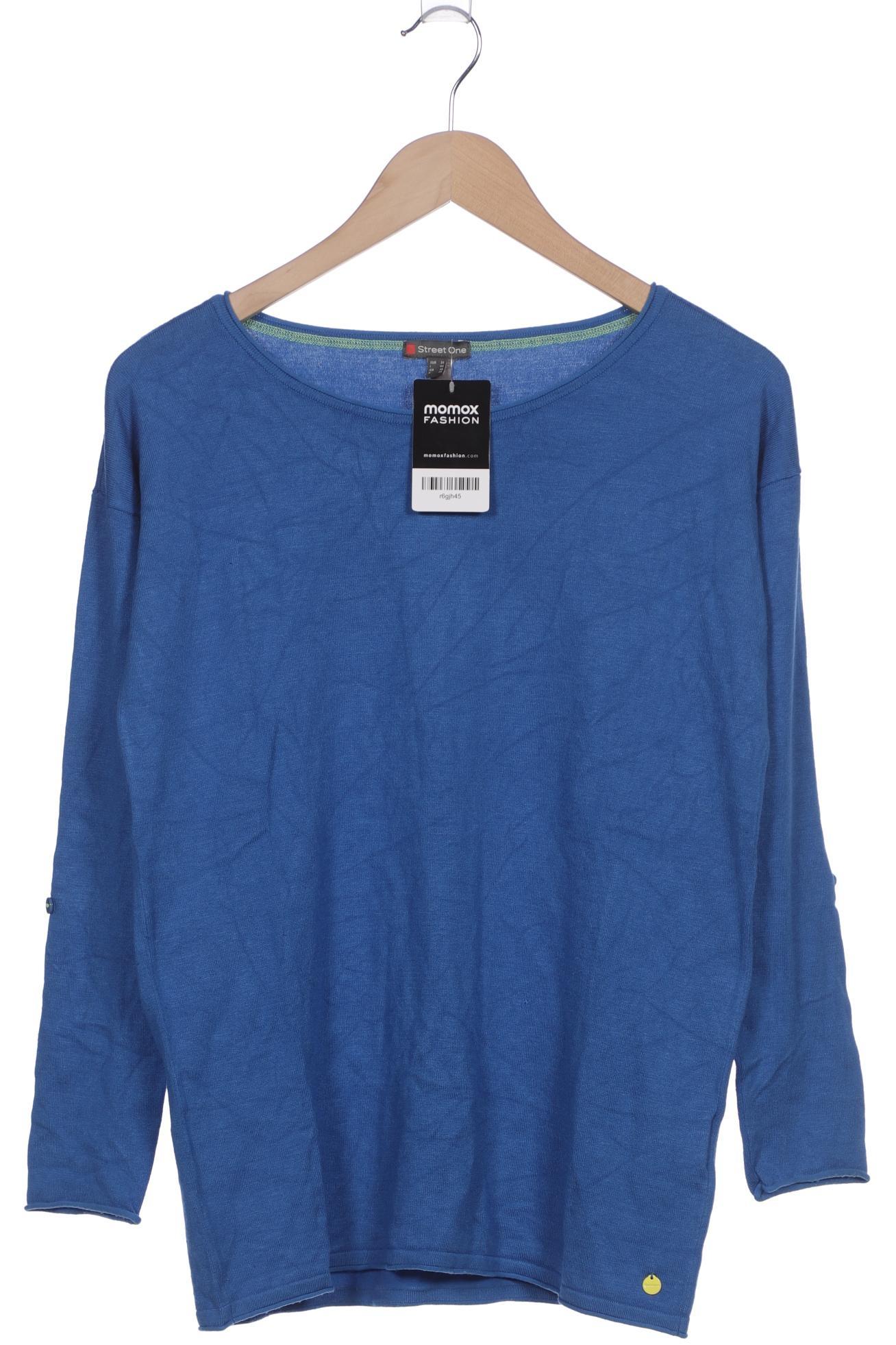 

Street One Damen Pullover, blau, Gr. 36