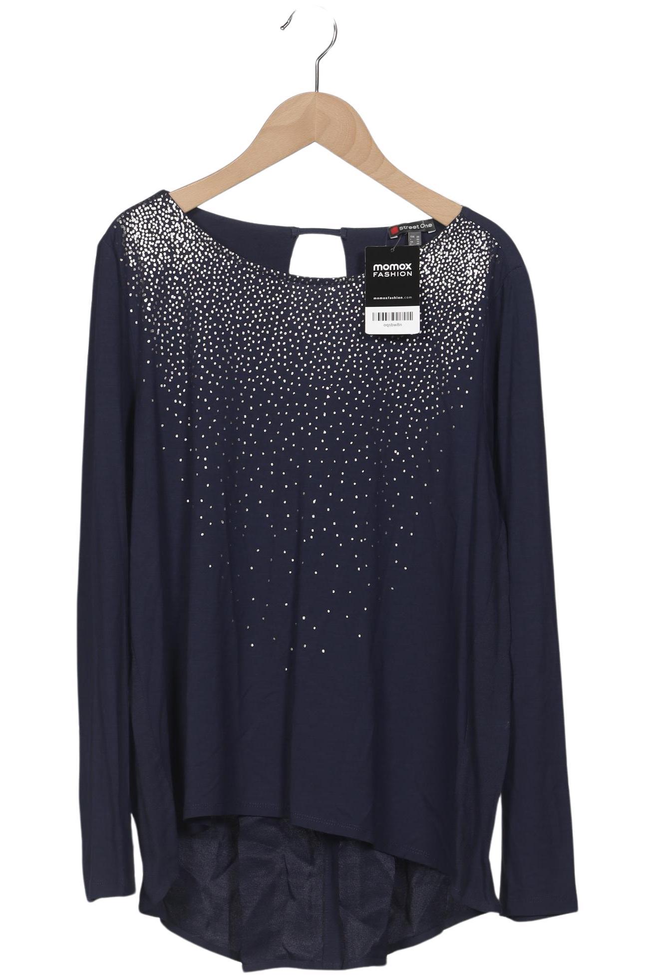 

Street One Damen Langarmshirt, marineblau, Gr. 38
