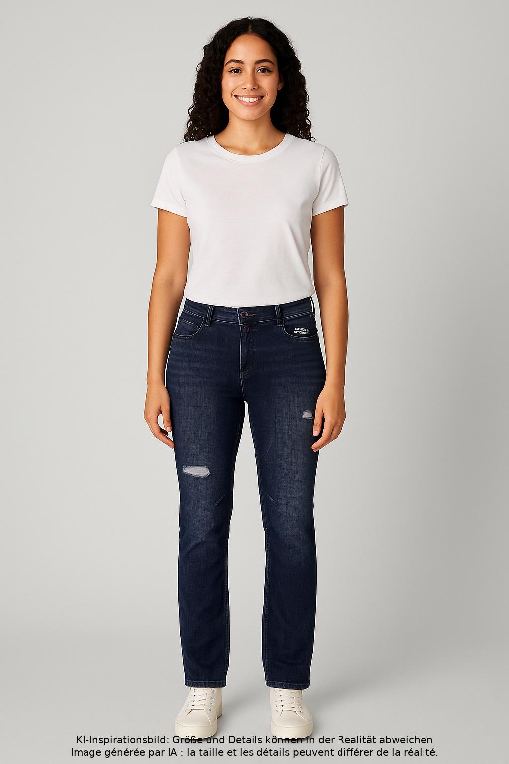 

Street One Damen Jeans, blau, Gr. 30