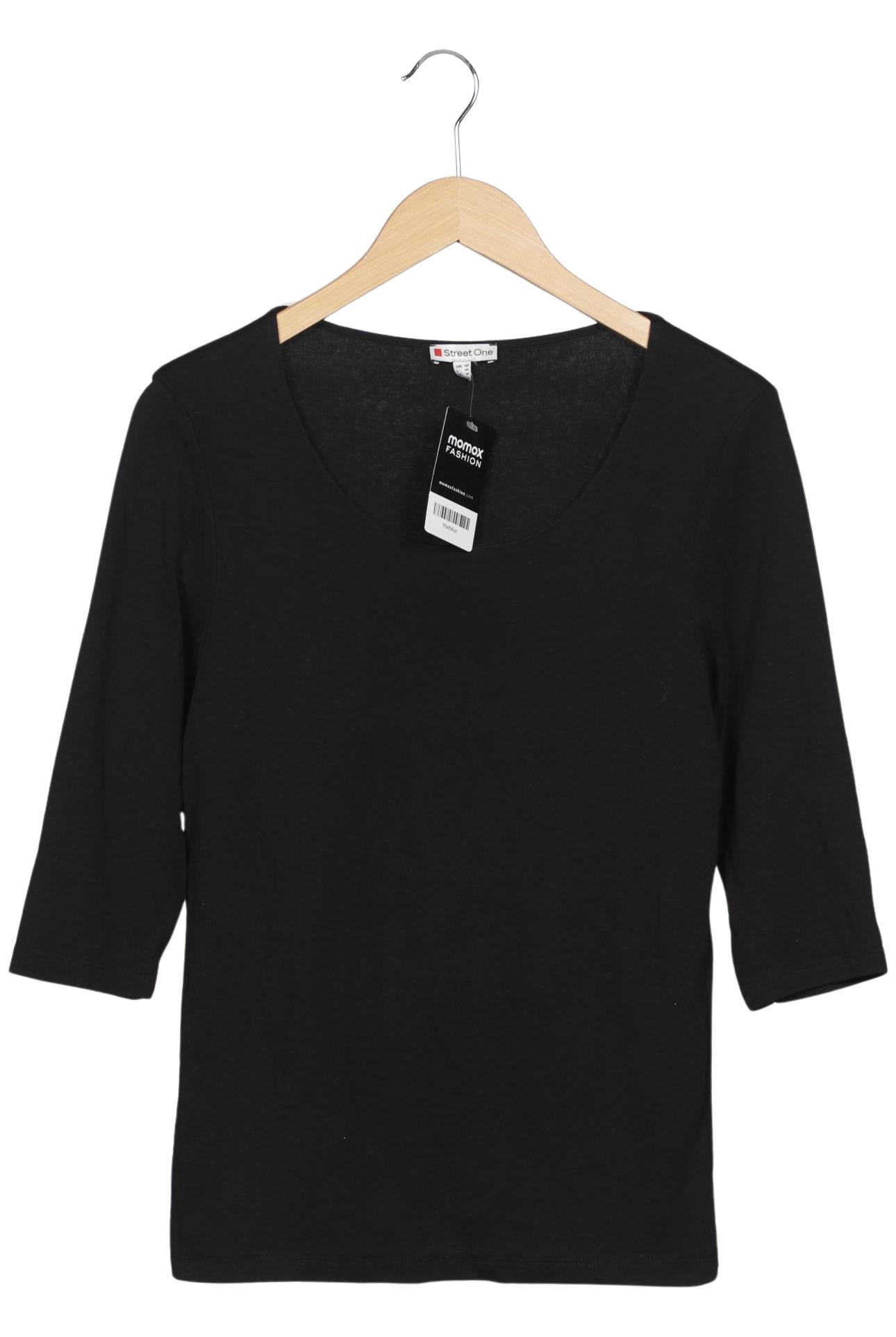 

Street One Damen Langarmshirt, schwarz, Gr. 40