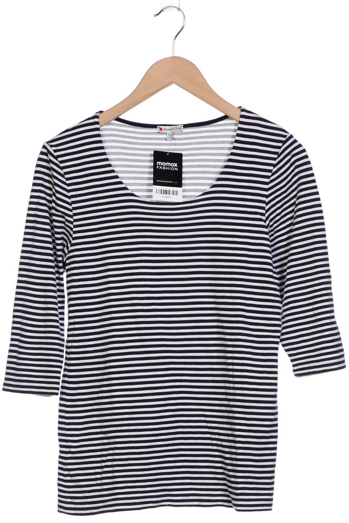 

Street One Damen T-Shirt, schwarz, Gr. 40