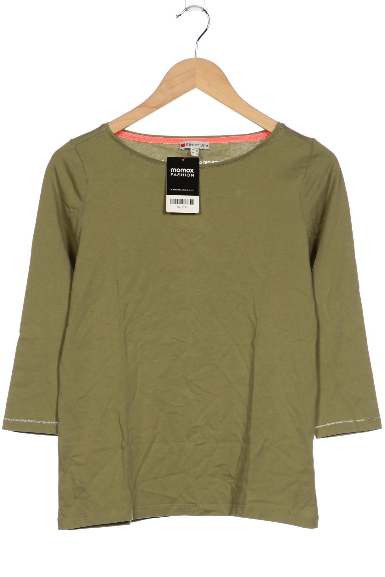 

Street One Damen Langarmshirt, grün, Gr. 36