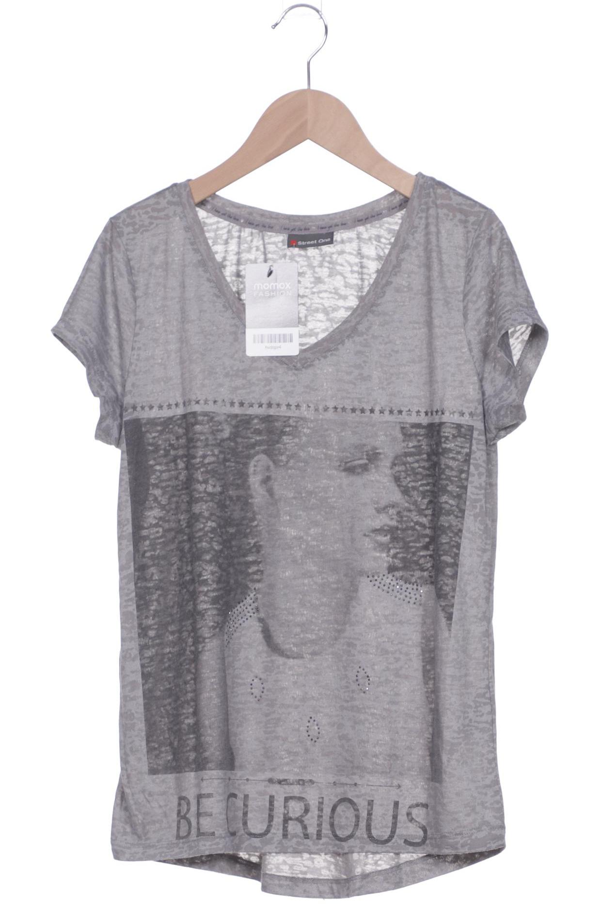 

Street One Damen T-Shirt, grau